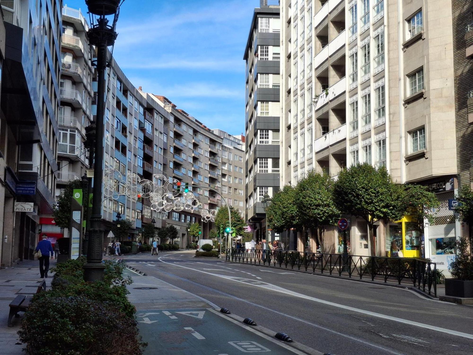 Apartamento Zona Camelias Vigo Eksteriør billede